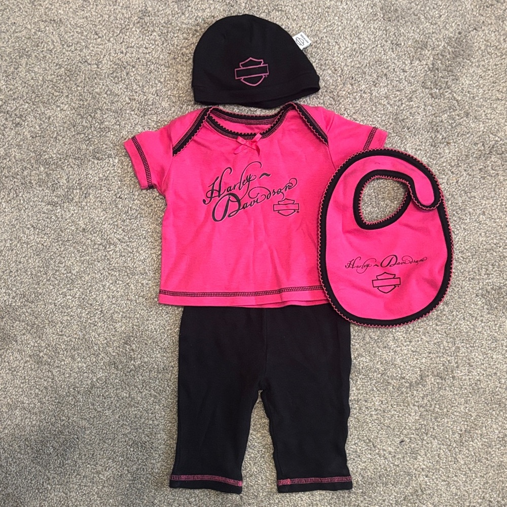 4pc Harley-Davidson outfit